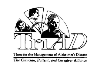 TRIAD THREE FOR THE MANAGEMENT OF ALZHEIMER'S DISEASE THE CLINICIAN, PATIENT, AND CAREGIVER ALLIANCE