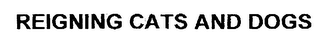 REIGNING CATS AND DOGS