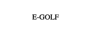 E-GOLF