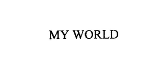 MY WORLD