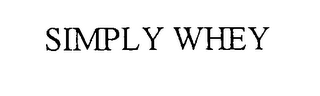 SIMPLY WHEY
