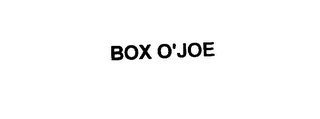 BOX O'JOE