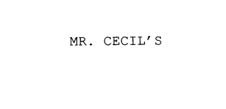 MR. CECIL'S