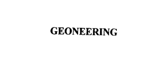 GEONEERING