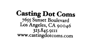 CASTING DOT CORNS