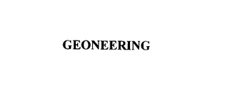 GEONEERING