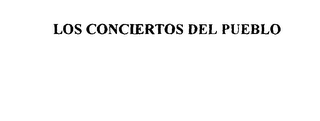 LOS CONCIERTOS DEL PUEBLO