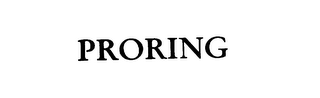 PRORING