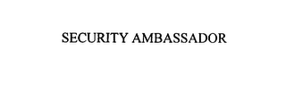 SECURITY AMBASSADOR
