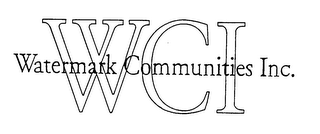 WCI WATERMARK COMMUNITIES, INC.