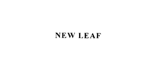 NEW LEAF