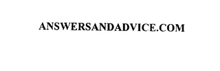 ANSWERSANDADVICE.COM