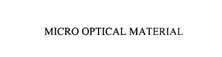 MICROPTICAL MATERIAL