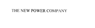 THE NEW POWER COMPANY
