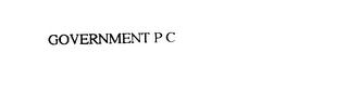 GOVERNMENT P C