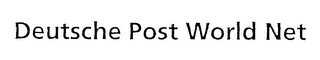 DEUTSCHE POST WORLD NET