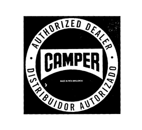 CAMPER AUTHORIZED DEALER DISTRIBUIDOR AUTORIZADO MADE IN INCA (MALLORCA)