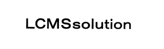 LCMSSOLUTION