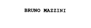 BRUNO MAZZINI
