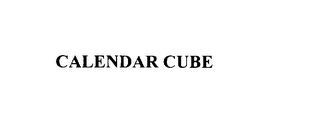CALENDAR CUBE
