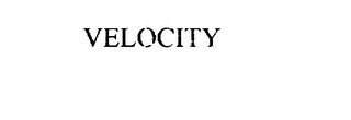VELOCITY