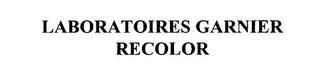 LABORATOIRES GARNIER RECOLOR