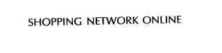 SHOPPING NETWORK ONLINE