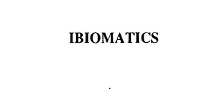 IBIOMATICS