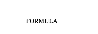 FORMULA