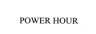 POWER HOUR