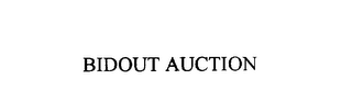 BIDOUT AUCTION
