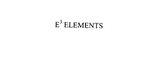 E3ELEMENTS