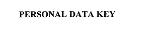 PERSONAL DATA KEY