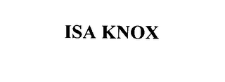 ISA KNOX