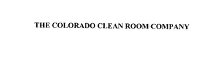 THE COLORADO CLEAN ROOM COMPANY