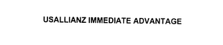 USALLIANZ IMMEDIATE ADVANTAGE