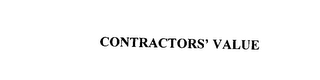 CONTRACTORS' VALUE