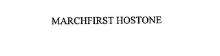 MARCHFIRST HOSTONE