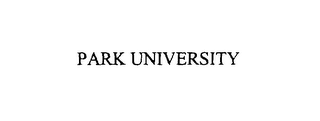 PARK UNIVERSITY