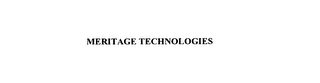 MERITAGE TECHNOLOGIES