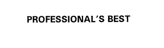 PROFESSIONAL'S BEST