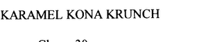 KARAMEL KONA KRUNCH