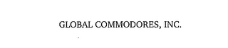GLOBAL COMMODORES, INC.
