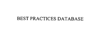 BEST PRACTICES DATABASE