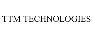 TTM TECHNOLOGIES