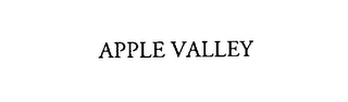 APPLE VALLEY