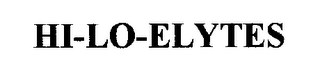 HI-LO ELYTES