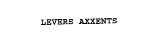 LEVERS AXXENTS