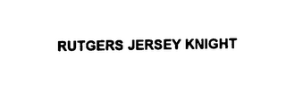 RUTGERS JERSEY KNIGHT