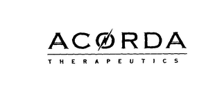 ACORDA THERAPEUTICS